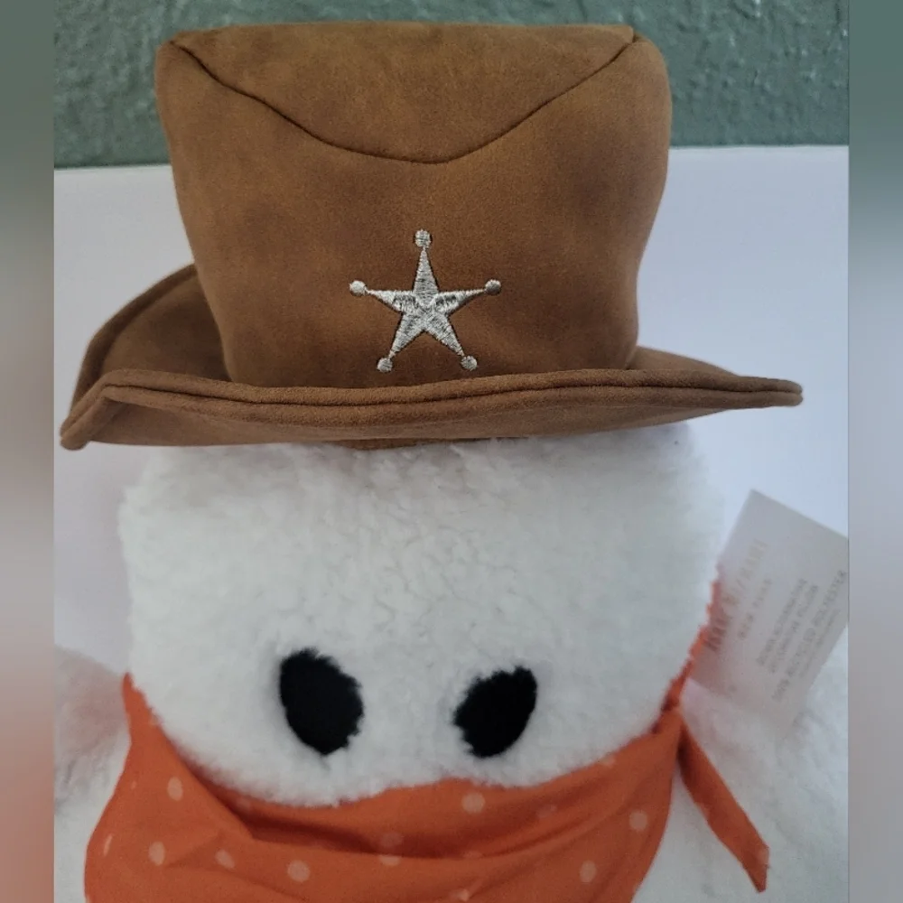 Brand new with tags Halloween 2024 Isaac mizrahi Ghost cowboy bandit pillow